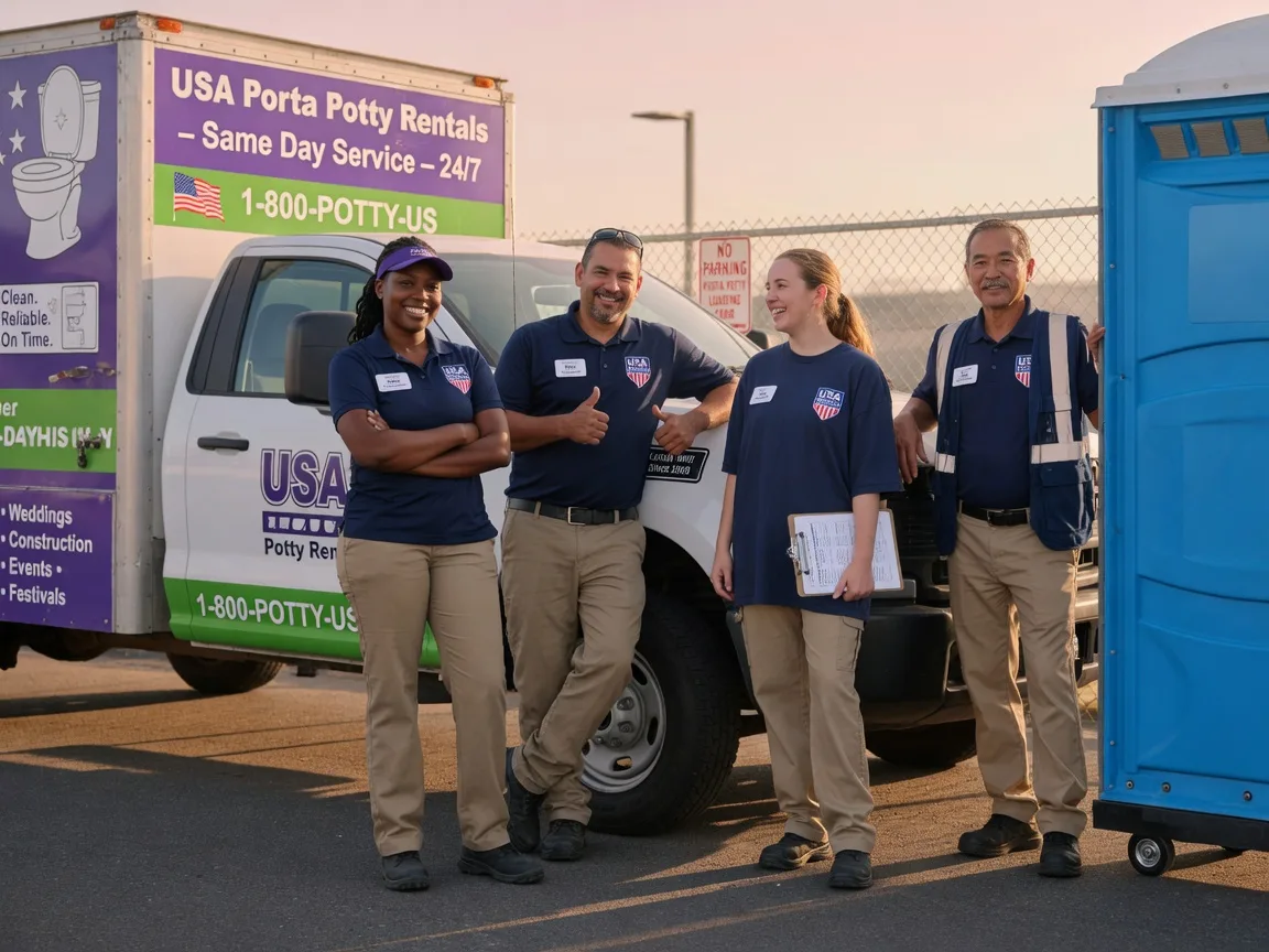 Porta Potty Rental company in Covington, OK